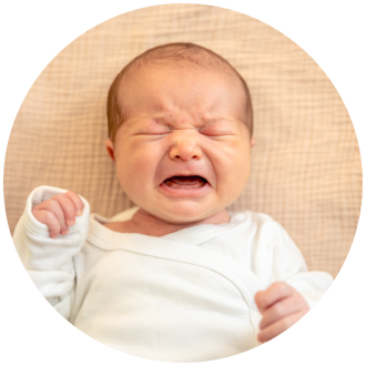 Bebe llorando